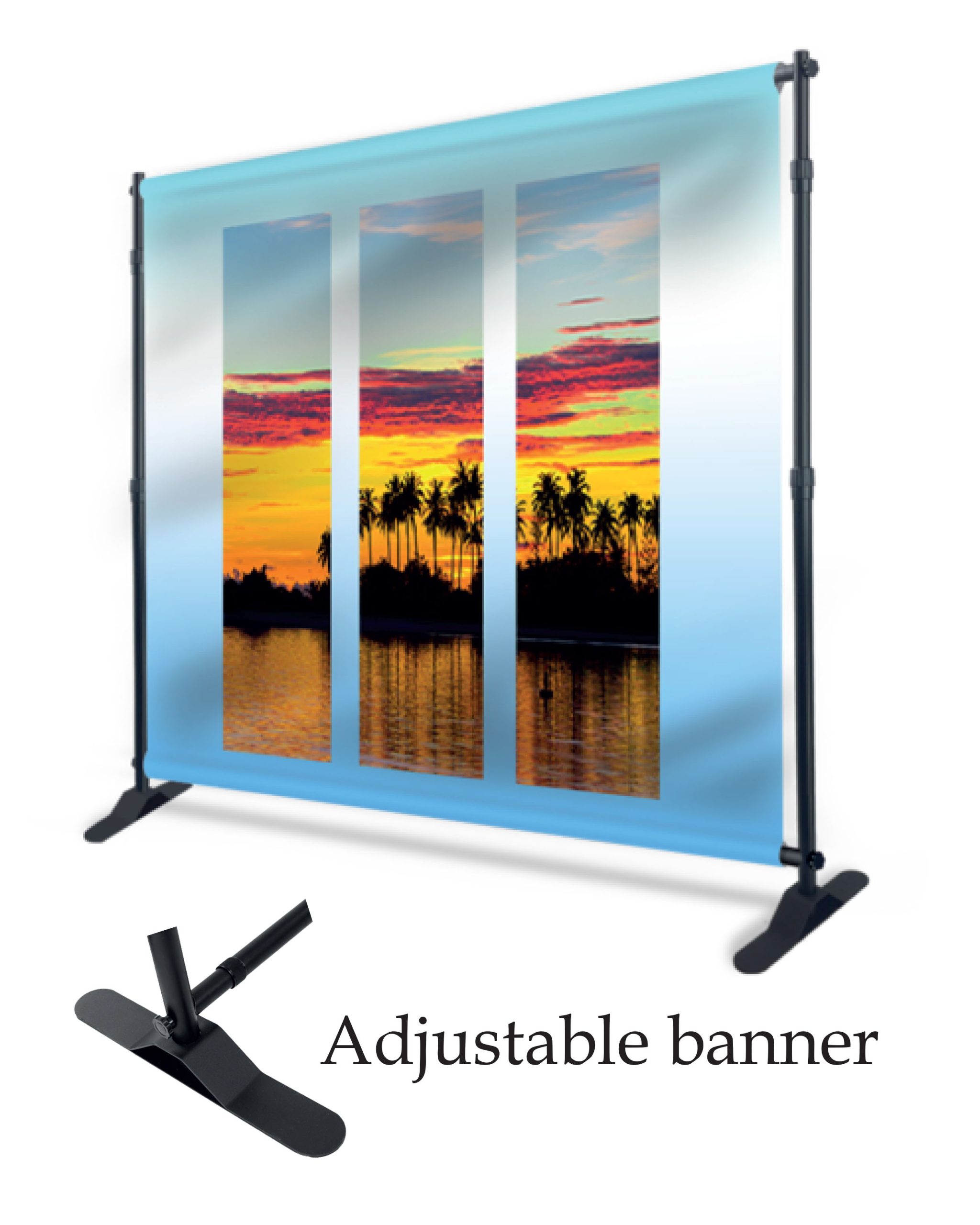 Ajustable banner