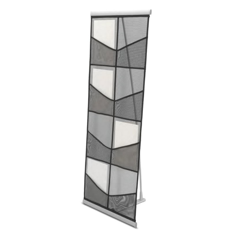 PORTE BROCHURES 8 POCHES