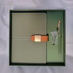 Coffret bloc note + clé USB + STYLO